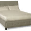 Wesley Upholstered Bedstead, Mink, UK Super King