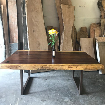 Custom Live Edge Costa Rican Monkey Pod Tables