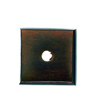 Aspen Square Backplate - Mahogany Bronze, TKM1448