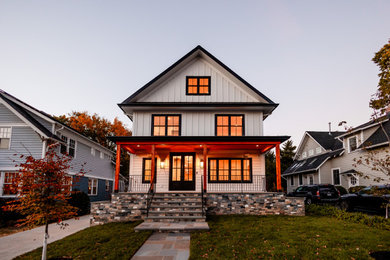 Example of an exterior home design in DC Metro