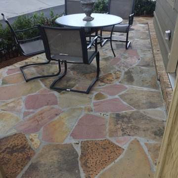 Marietta flagstone patio