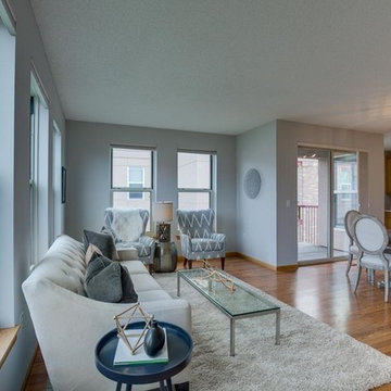 Staging a Loft unit in the North Loop Minneapolis