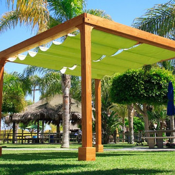Retractable Canopy Pergola