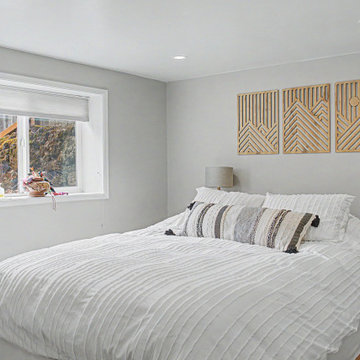 Southwest Portland Basement and Bathroom Remodel