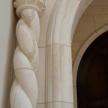 Riviera Beige Limestone Exterior Elements