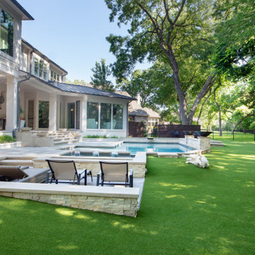 Pet Turf for large tree covered backyard