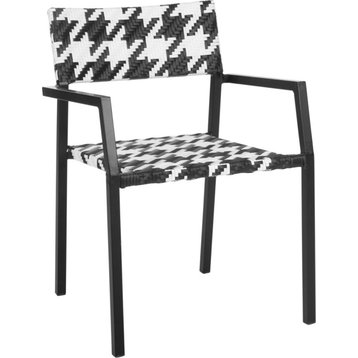 Halden Arm Chair (Set of 2) - White, Black