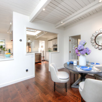 Staging Mill Valley Upscale Canyon Cottage