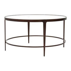 Roundabout Cocktail Table by Charleston Forge - Side Tables And End Tables
