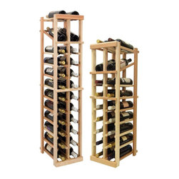 Vintner Series Wine Rack - Individual Bottle Wine Rack - 2 Columns with Display - Wine Racks
