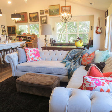 Country Contemporary Chesterfield Sectional | The Sofa Company