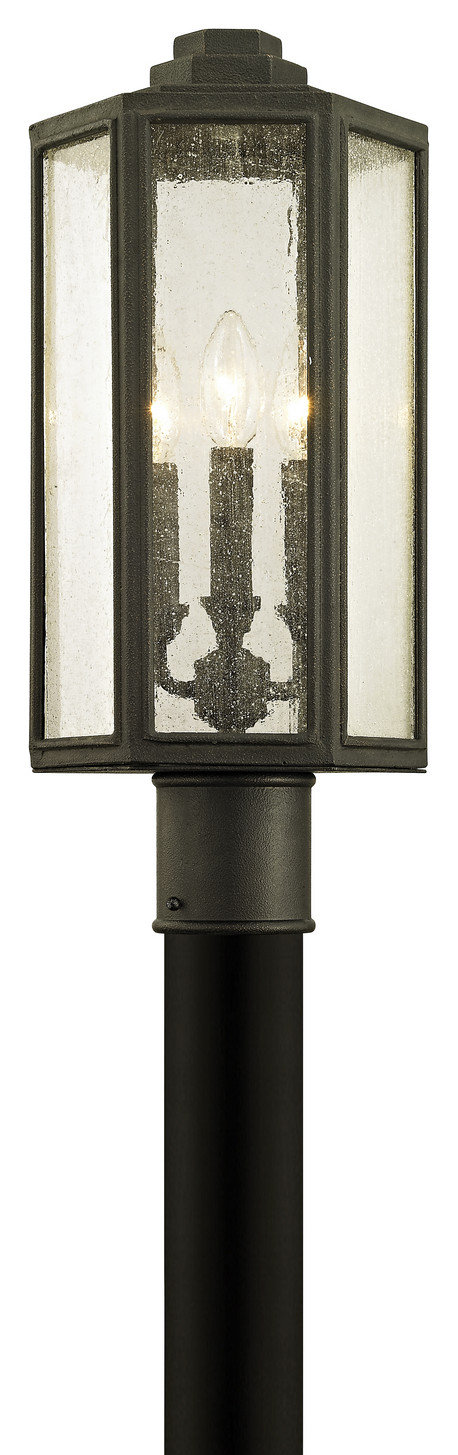Troy P6415, Hancock 3 Light Post - Transitional - Post Lights - by ...