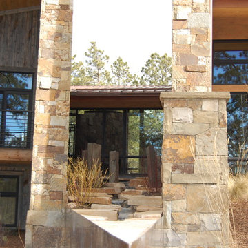 Western Rust Standing Seam Metal Roof