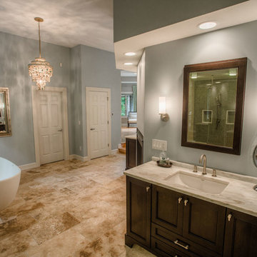 Eisenhower Transitional Master Bathroom Remodel