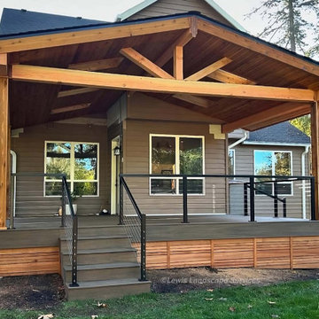 Carlson Project - Deck, Railing & Covered Outdoor Structure in Portland - 2024