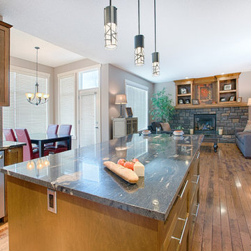 Rustic Kitchen & Main Floor