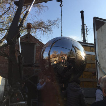The Globe - Art Object from Glass