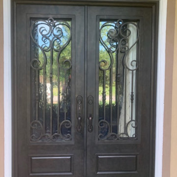 Wrought Iron Front Doors