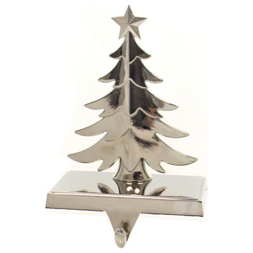Christmas Metal Tree Stocking Holder Star Mantle Christmas Stocking Holders