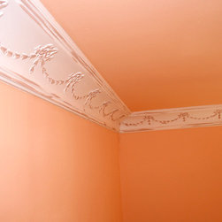 22 DCT Carved Styrofoam Crown Molding-6 in wide & 6.5 ft. long - Wallpaper