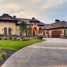 Exterior Mediterranean Elevations