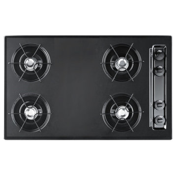 30" Wide Cooktop With 4 Burners and Gas Spark Ignition TNL053