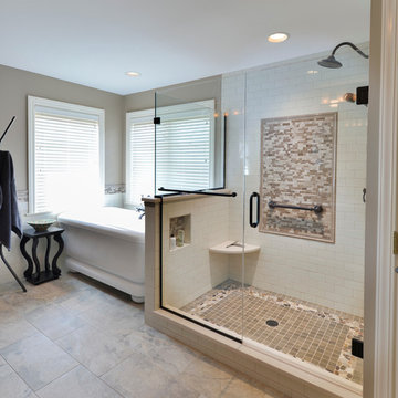 Luxurious Master Bath in The Peninsula - Mechanicsburg, PA