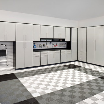 Garage Silver Storage Unit