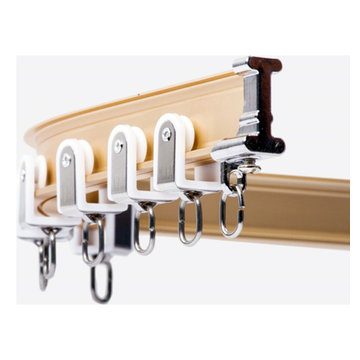 Bendable Curtain Tracks & Rails For Bay Window