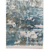 Venice Hayden Runner, Ivory, 3'x9'10", Abstract