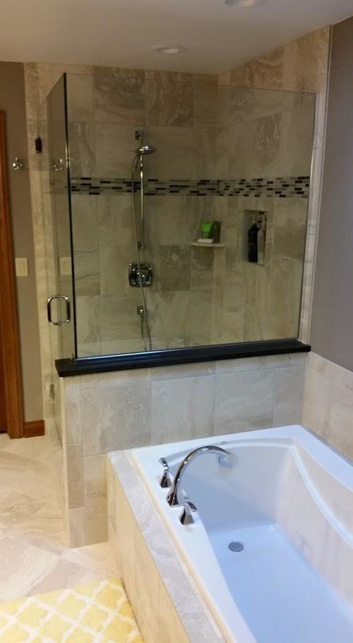 Transitional Bathroom Remodel in Waukesha, Wisconsin