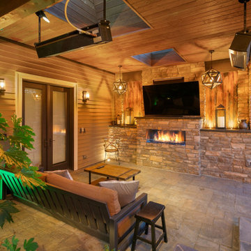 Yarrow Point Triple Roof Outdoor Living
