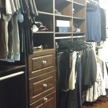 Floor Mounted Walk In Closet