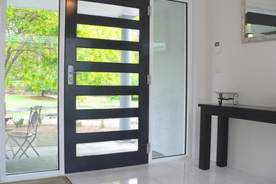 Design ideas for a contemporary home design in Melbourne.