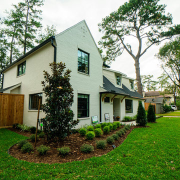 Memorial Modern House - Landscape Design, Installation, and maintenance.