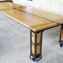 The Vance Harvest Dining Table - Dining Tables