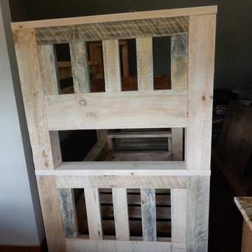 Custom heavy duty timber bunk beds