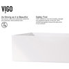 VIGO Magnolia Handmade Matte Stone Vessel Sink Set With Vessel Faucet
