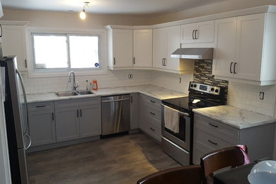 Transitional kitchen photo in Other