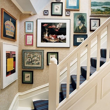 staircase wall decorating ideas