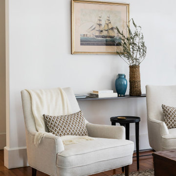 Beach Style Living Room