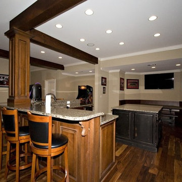 Custom Basement Renovation - Traditional