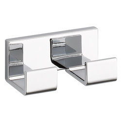 Delta Vero&reg; Double Robe Hook - Robe & Towel Hooks