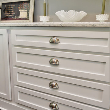 Lowell, IN. Haas Lifestyle Collection. White Maple Kitchen & Laundry