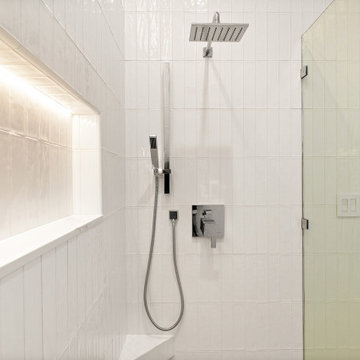 Contemporary Lit-Niche Bathroom by NextGen Home Builders in Los Angeles, CA