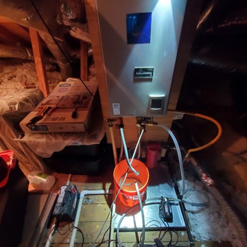 Tankless Hot water Heater Flushed Clean