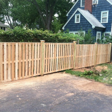West Hartford - Shadow Board Estate Fence