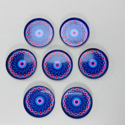 juego posavasos de metal impreso - Trivets