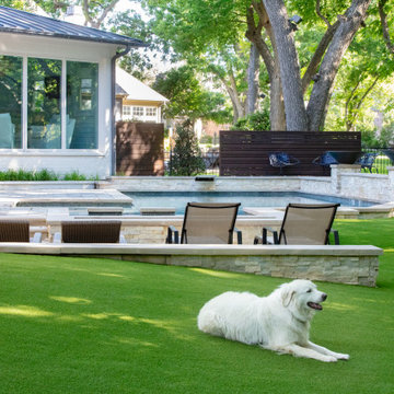Pet Turf for large tree covered backyard