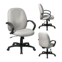Executive Mid Back Managers Office Chair - Office Chairs